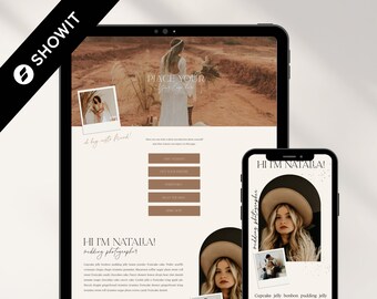 Showit Instagram Links template, Showit Website Template, Instagram Links Template, Showit Website Design, Showit