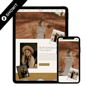 Showit Website Template, Photographer website template, Showit Website Template for Photographer, Photography Website, Showit Website Design