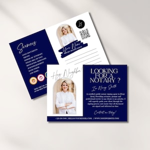 Cartolina notarile, Marketing notarile, Spedizionieri notarili, Servizi notarili, Agente per la firma di prestiti, Design modello cartolina notarile, Design carta notarile