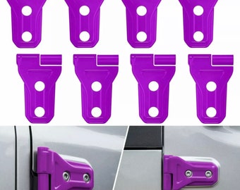 8PCS Bonbo Green Door Hinge Cover Trim Exterior Accessories for Jeep Wrangler JL JLU & Gladiator JT 2018-2021 8PCS Bonbo Green Door Hinge Cover Trim Exterior Accessories for Jeep Wrangler JL JLU & Gladiator JT 2018-2021
