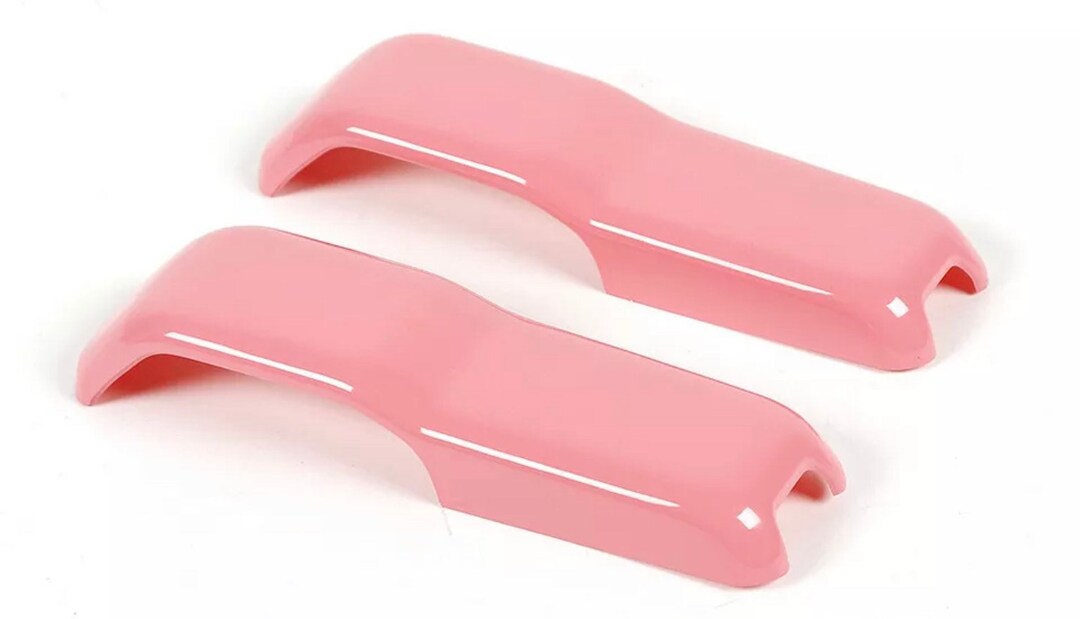 Custom Painted 2pcs Hood Hinge Cover Decoration Stickers Trim for Jeep