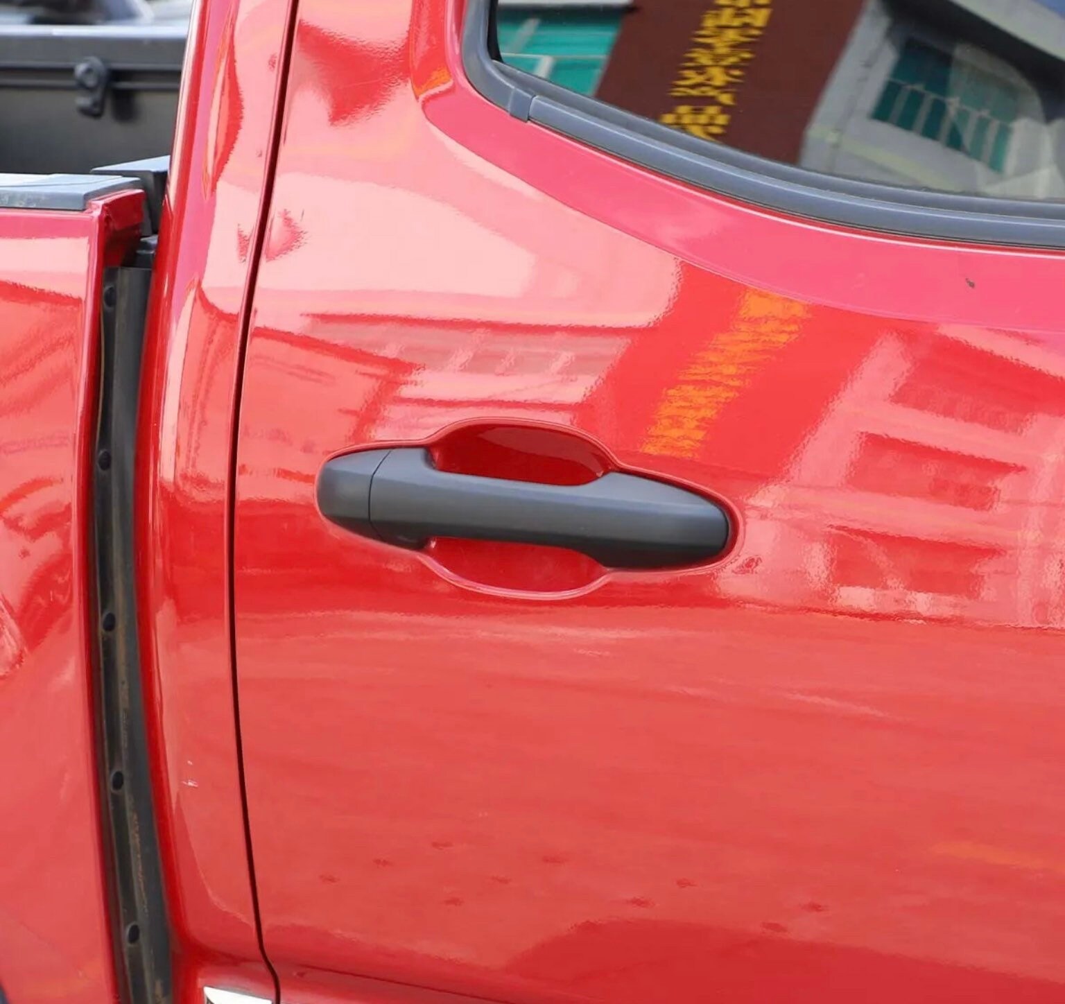 Custom Painted Matte Black Exterior Door Handle Cover Trim Set Etsy