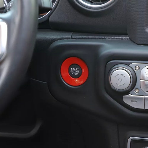 Custom Hand Painted Engine Start/stop Button Switch Cover Trim - Etsy