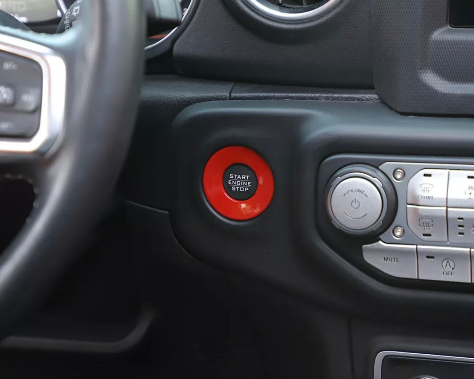 Custom Hand Painted Engine Start/stop Button Switch Cover Trim - Etsy