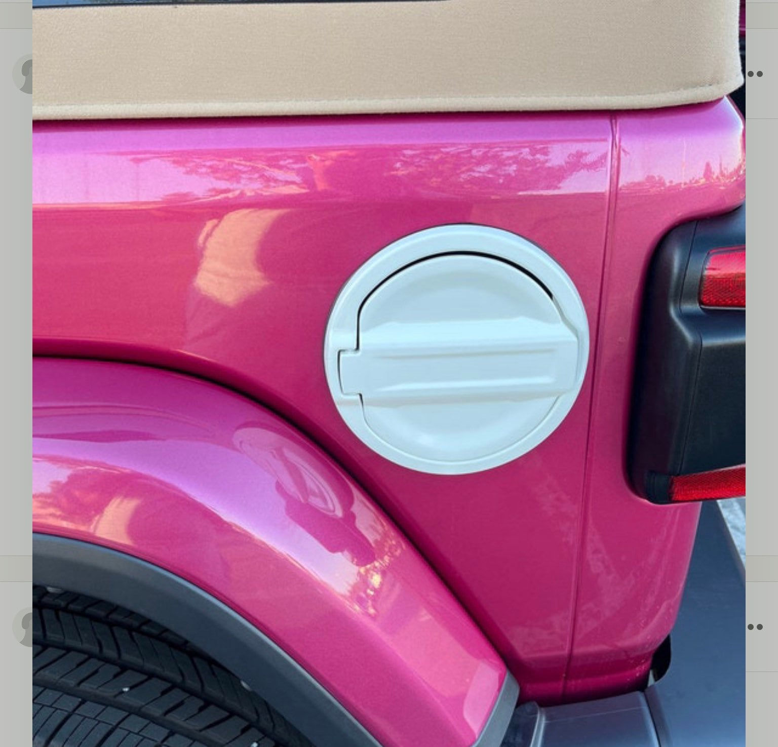 Custom Hand Painted Fuel Filler Cover Gas Cap Tank Door for Etsy