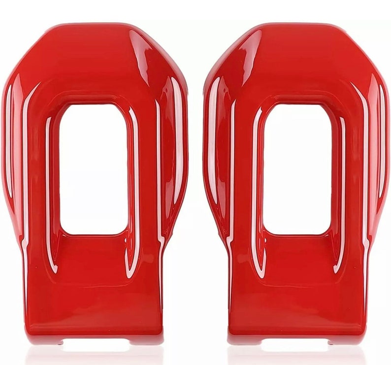 Custom Painted Red Hood Lock Latches Catch Brackets Cover for Etsy