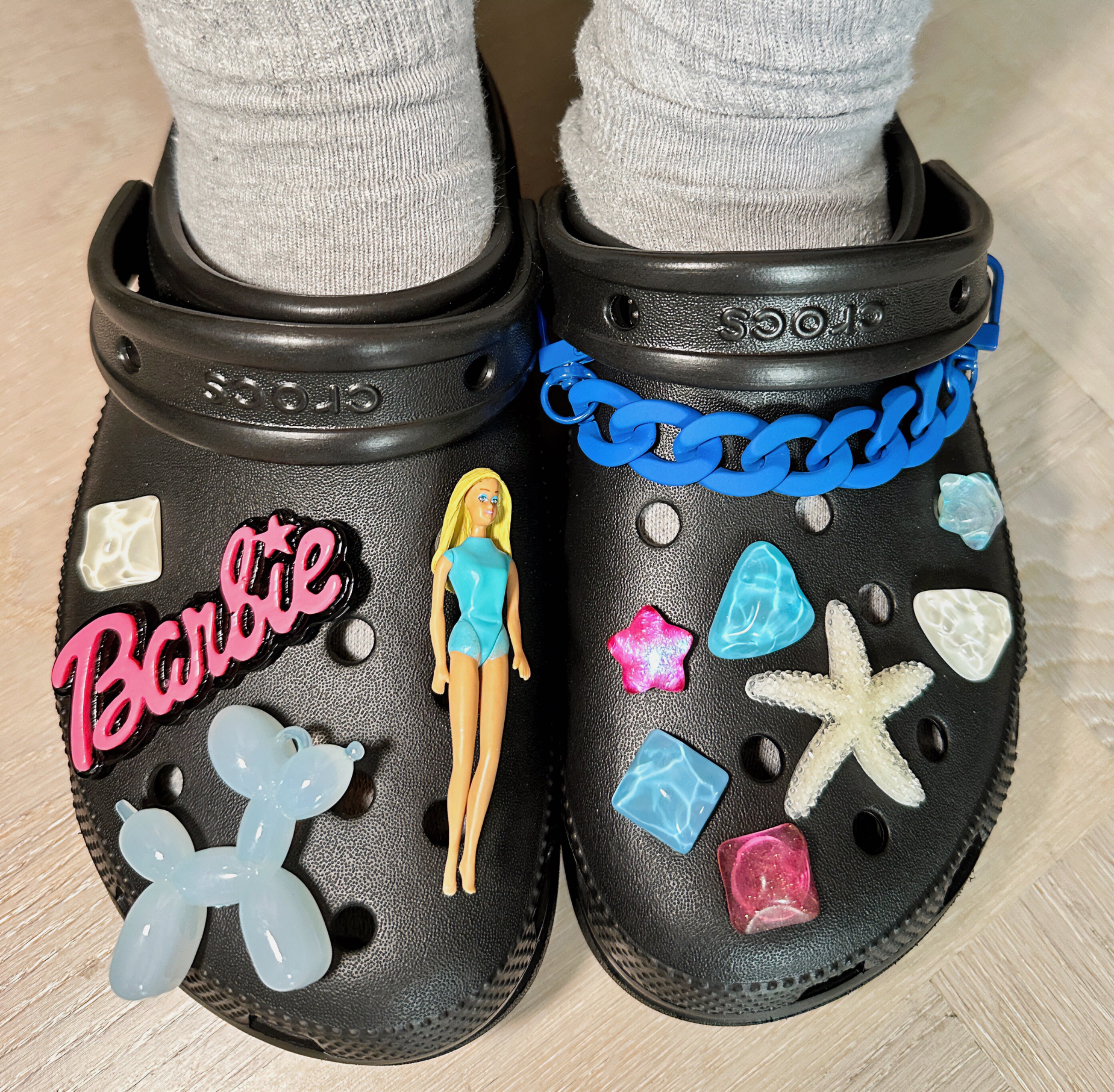 Barbie Barbie Croc Charm Barbie Jibbitz Pinky Barbie Etsy