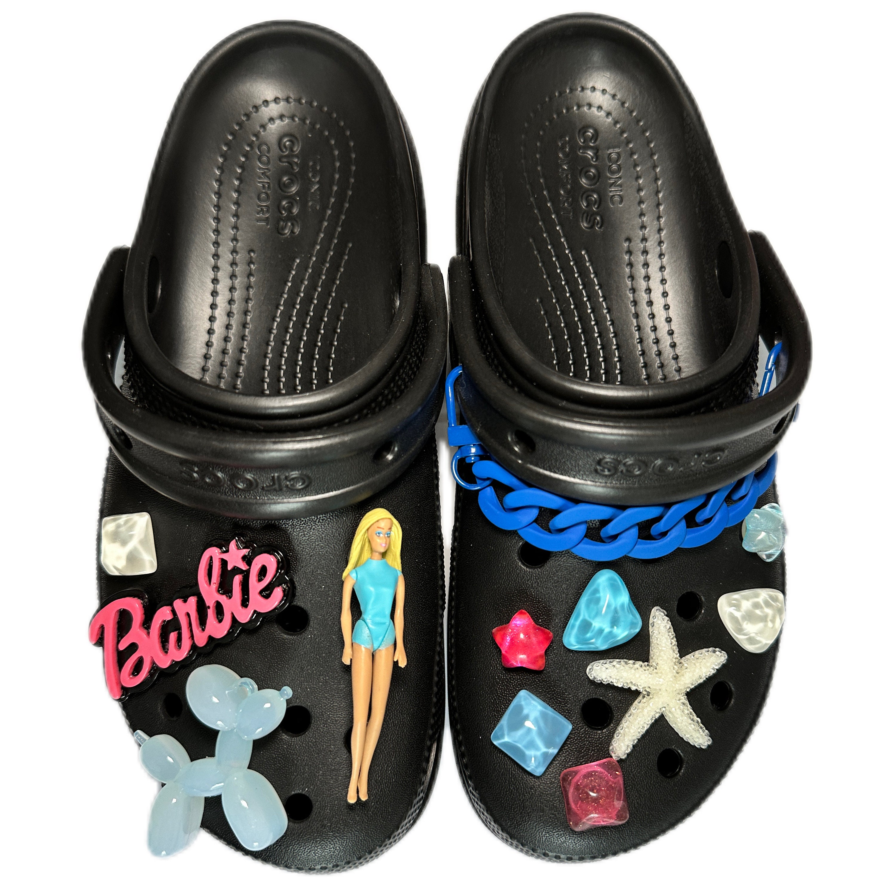 Barbie Barbie Croc Charm Barbie Jibbitz Pinky Barbie Etsy