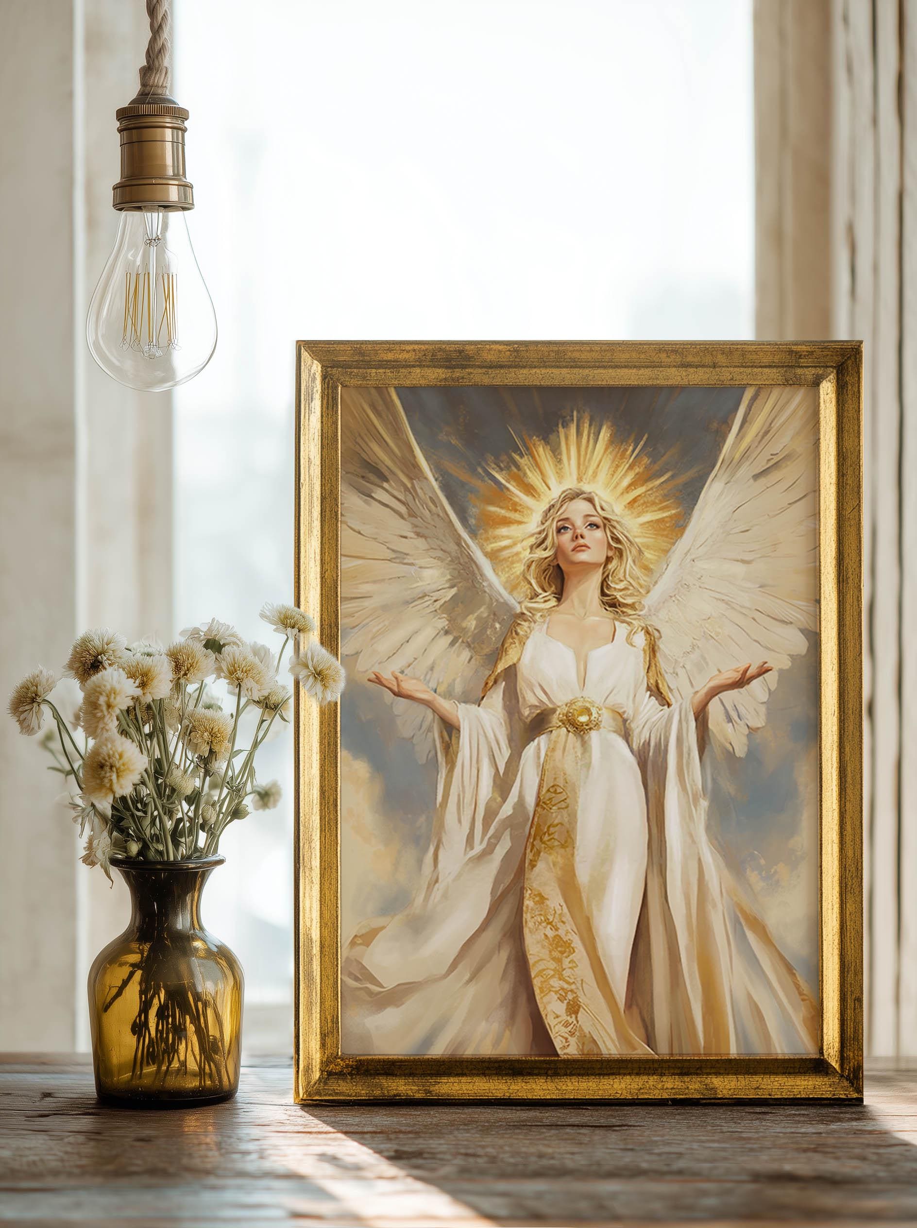 Eos Goddess of Dawn Print, Greek Mythology Decor, Divine Feminine ...