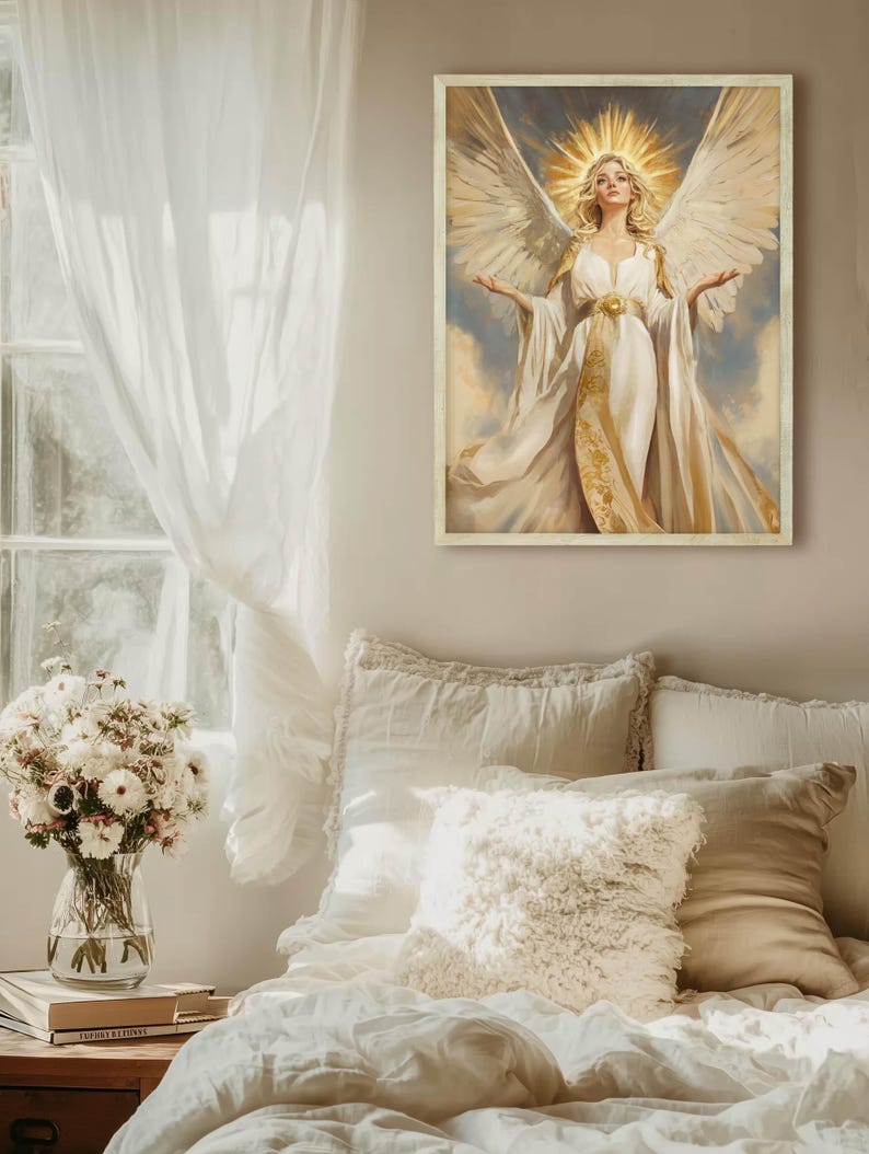 Eos Goddess of Dawn Print, Greek Mythology Decor, Divine Feminine ...
