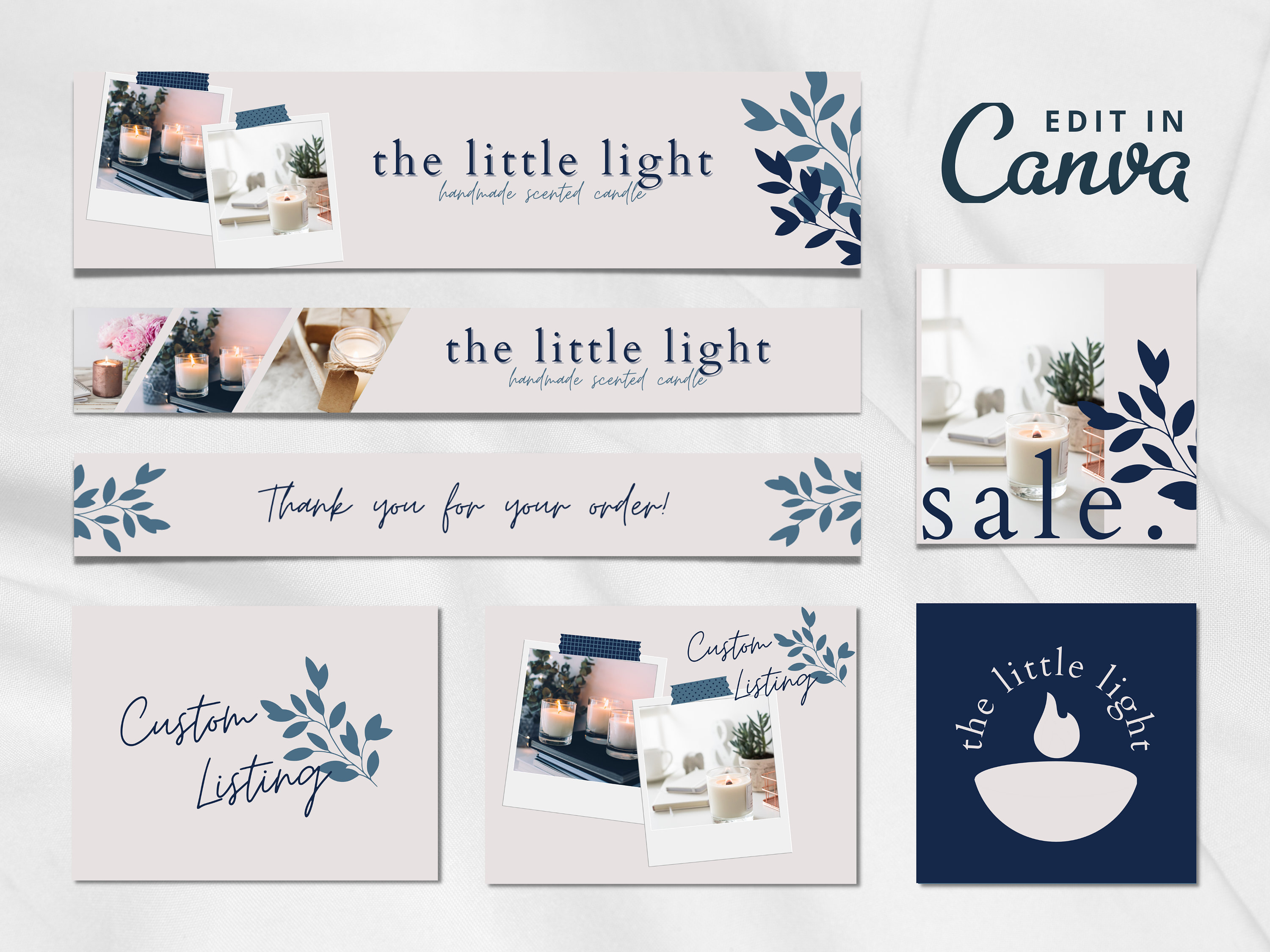 editable-candle-shop-branding-set-etsy-banner-etsy-listing-thumbnail