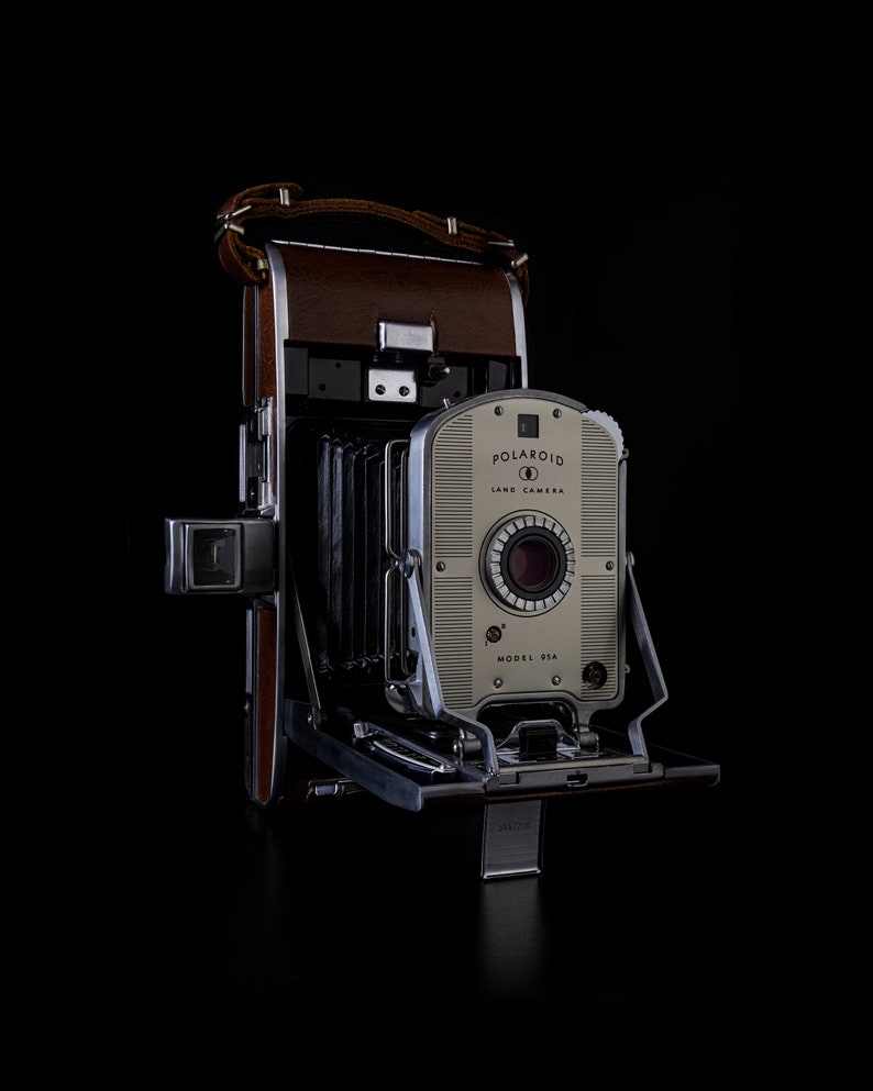 Polaroid Land Camera 95A Wall Art Photo Digital Download Vintage Camera