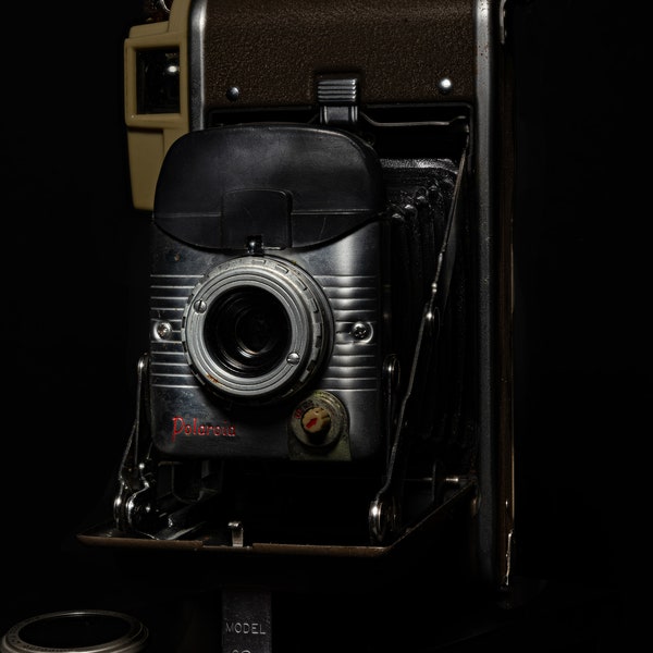 Detailed Polaroid Land 80 Camera Wall Art | Retro Photography Print | Home Decor | Digital Download | Vintage Camera | Collector | Man Cave