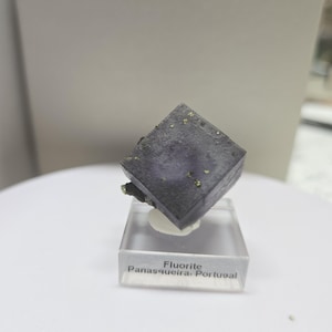 Fluorite from Panasqueira mine, Portugal.