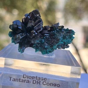 dioptase from Tantara, D.R.Congo