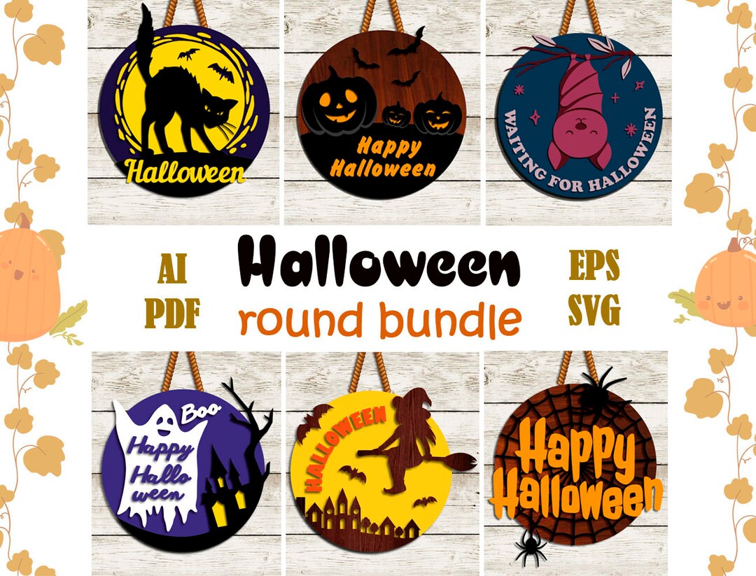 Witch Svg Cat Svg Witch Sign Bat Svg Moon Svg Ghost Svg Pumpkin Svg ...