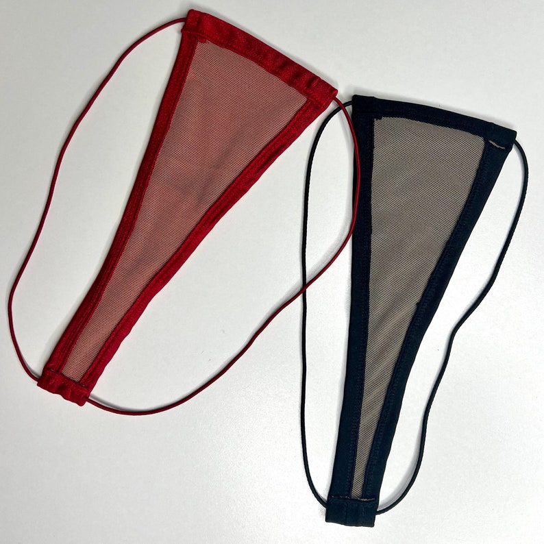 Basic TIEABLE Extreme Microkini Exotic Dancewear String Etsy