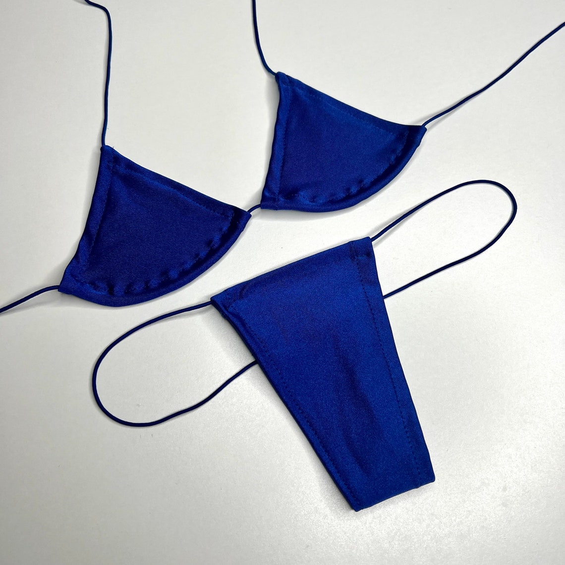 Basic TIEABLE Extreme Microkini Exotic Dancewear String Etsy