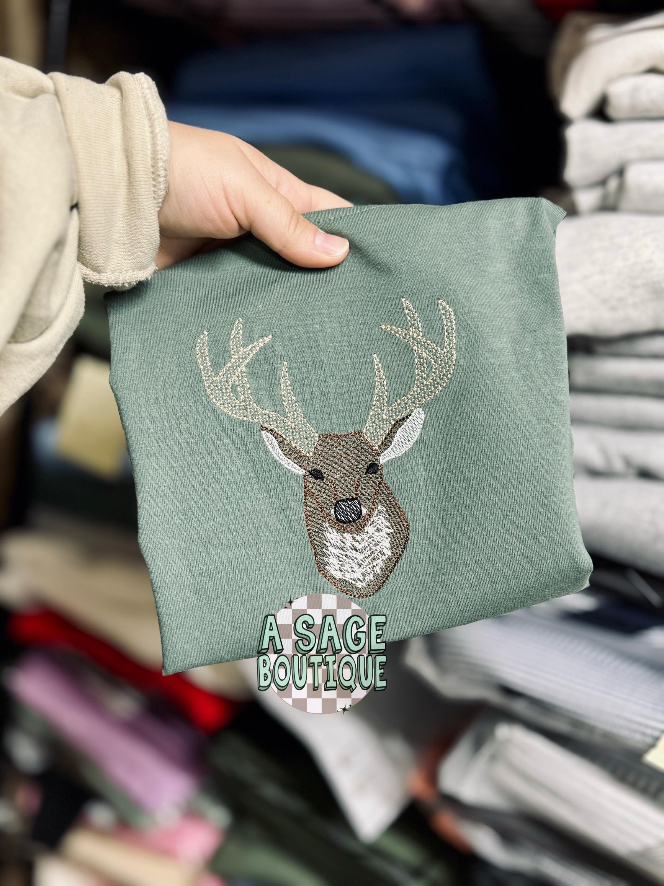 Embroidered Deer Bubble Romper - T Shirt - Personalized - Custom ...