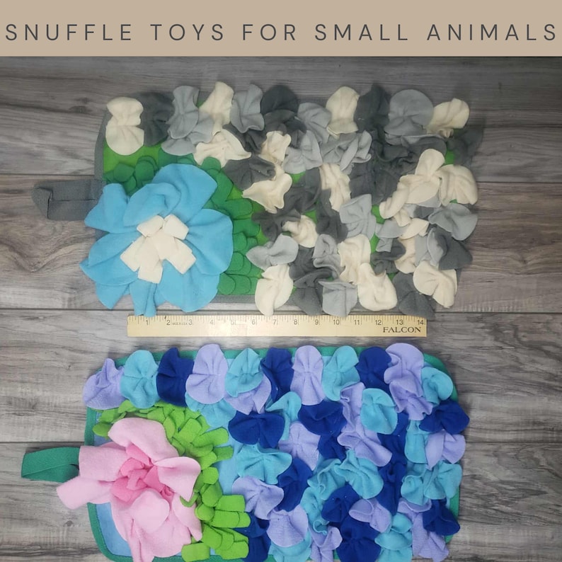Guinea Pig Rabbit Bunnies Flower Snuffle Mat or Snuffle Ball, Dog ...