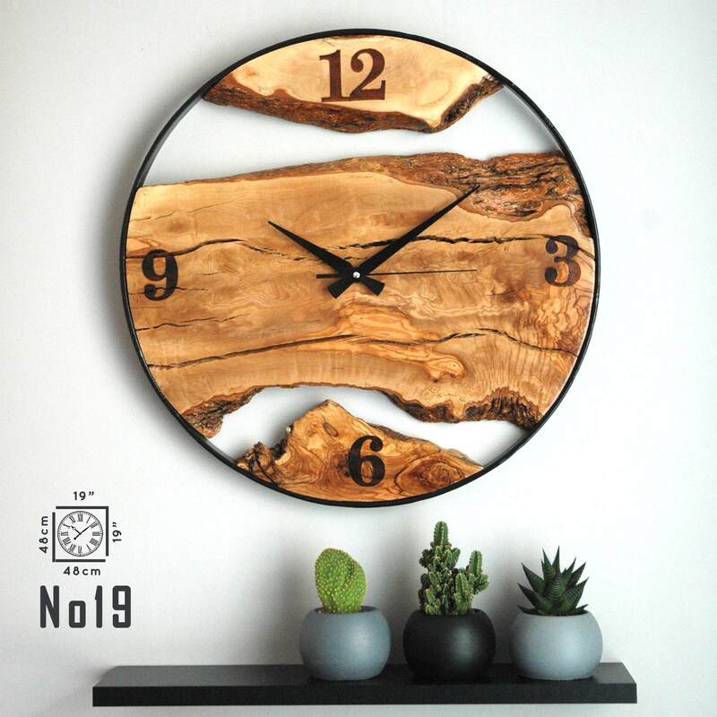 Wood Wall Clocks - Etsy