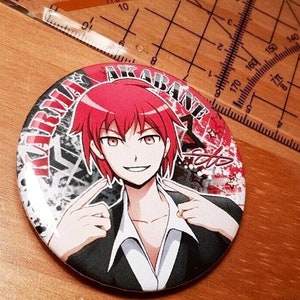 Karma Akabane Button
