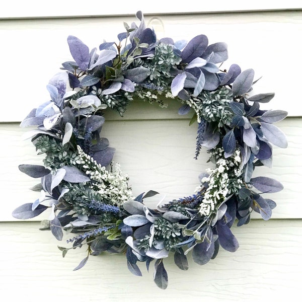 Lambs Ear Wreath Etsy