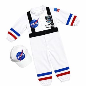 パーソナライズされたライラック色の宇宙飛行士コスチューム - 宇宙の 