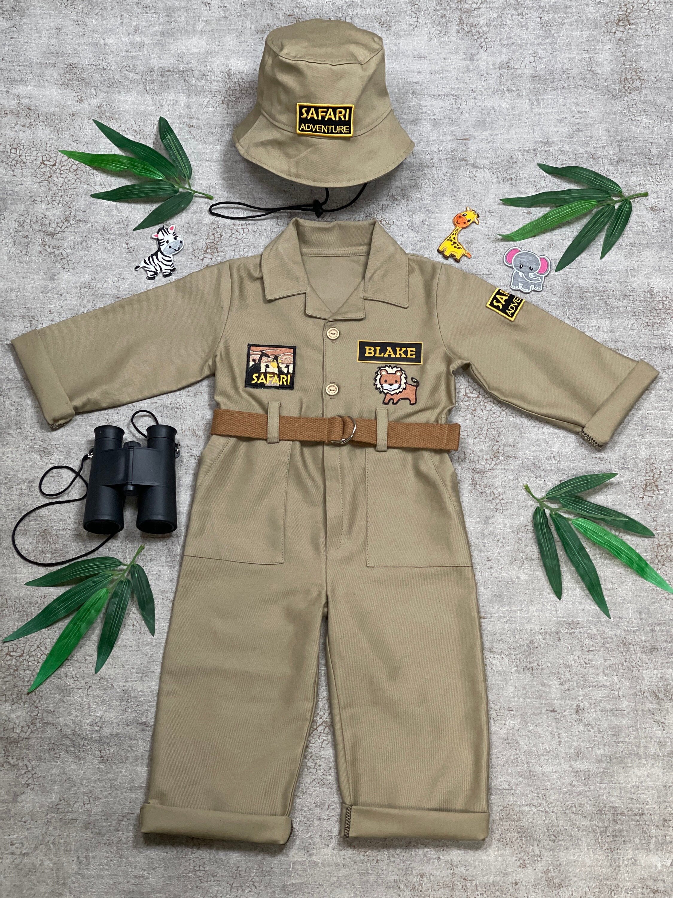 Homemade Zoo Keeper Costume