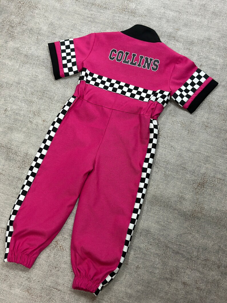 Dark Pink Short Sleeve Custom Personalized Unisex Racing Suit Etsy