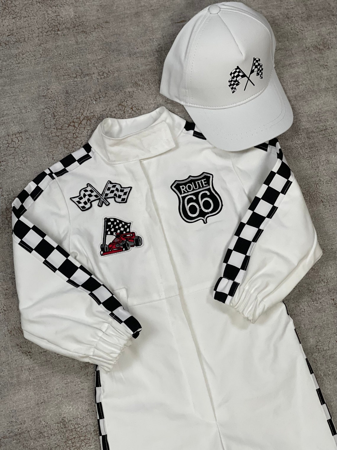 White Racing Suit Custom Personalized Unisex Racing Suit for Etsy