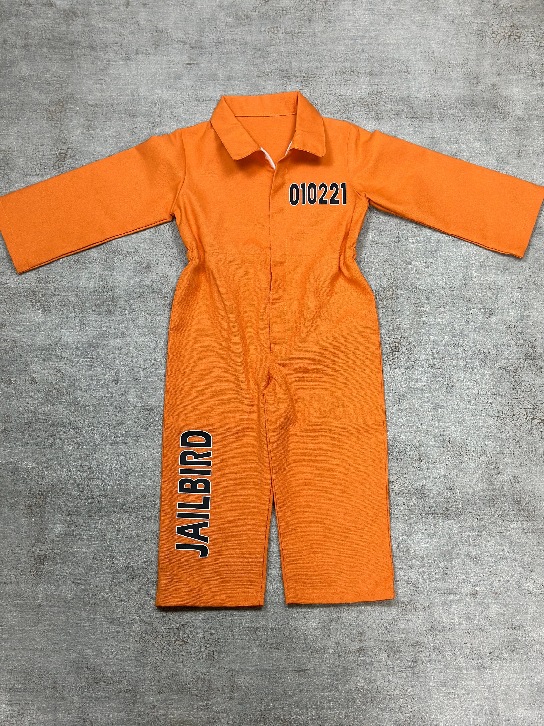 Las mejores ofertas en Convicto/prisionero/recluso trajes naranja