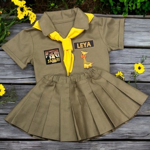 Adventurer Kids' Fancy Safari Costume - Bring the Jungle to Life! Perfect for Photo Props, Halloween, and Christmas Gifts
