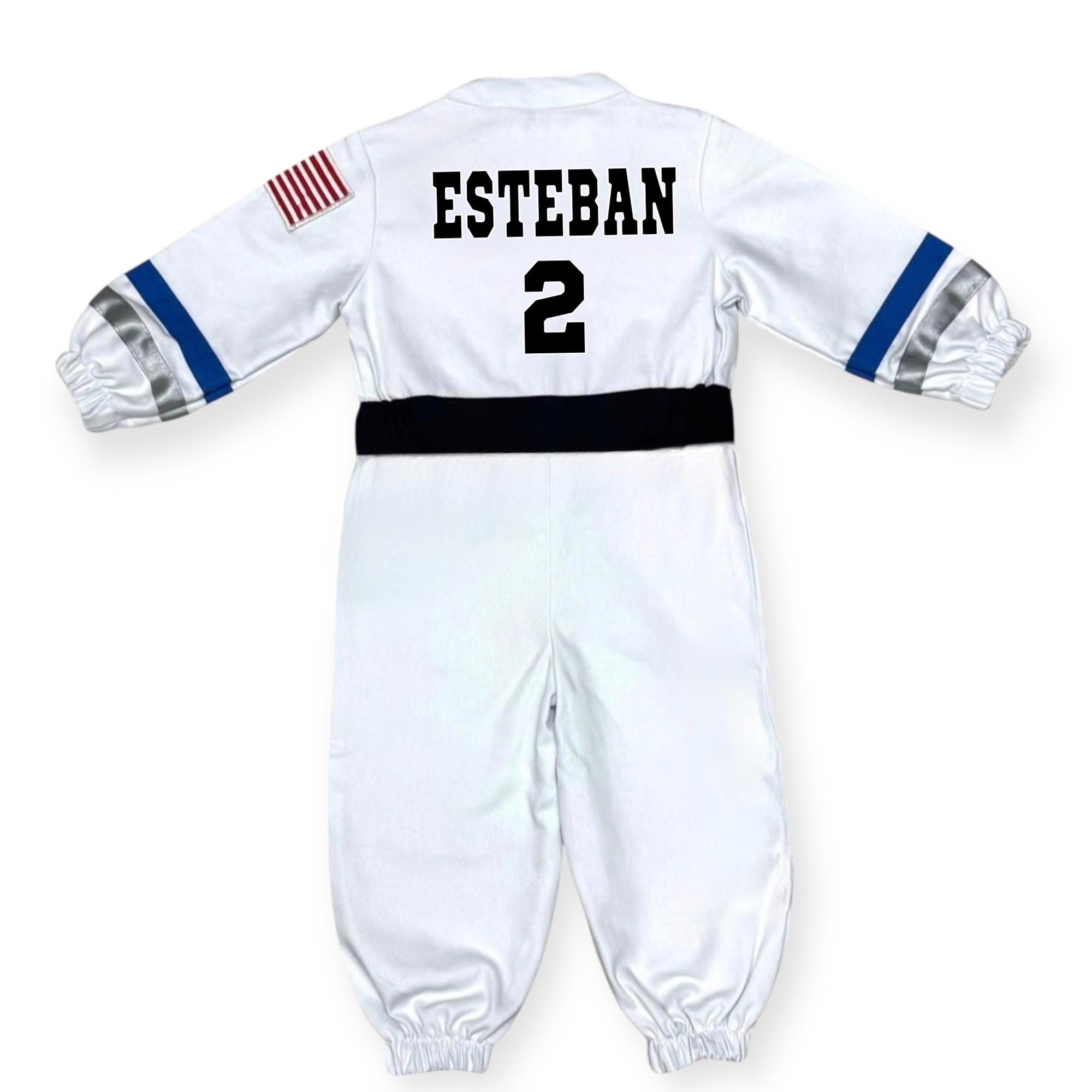 Custom Kids Astronaut Costume - White Space Jumpsuit for Halloween ...
