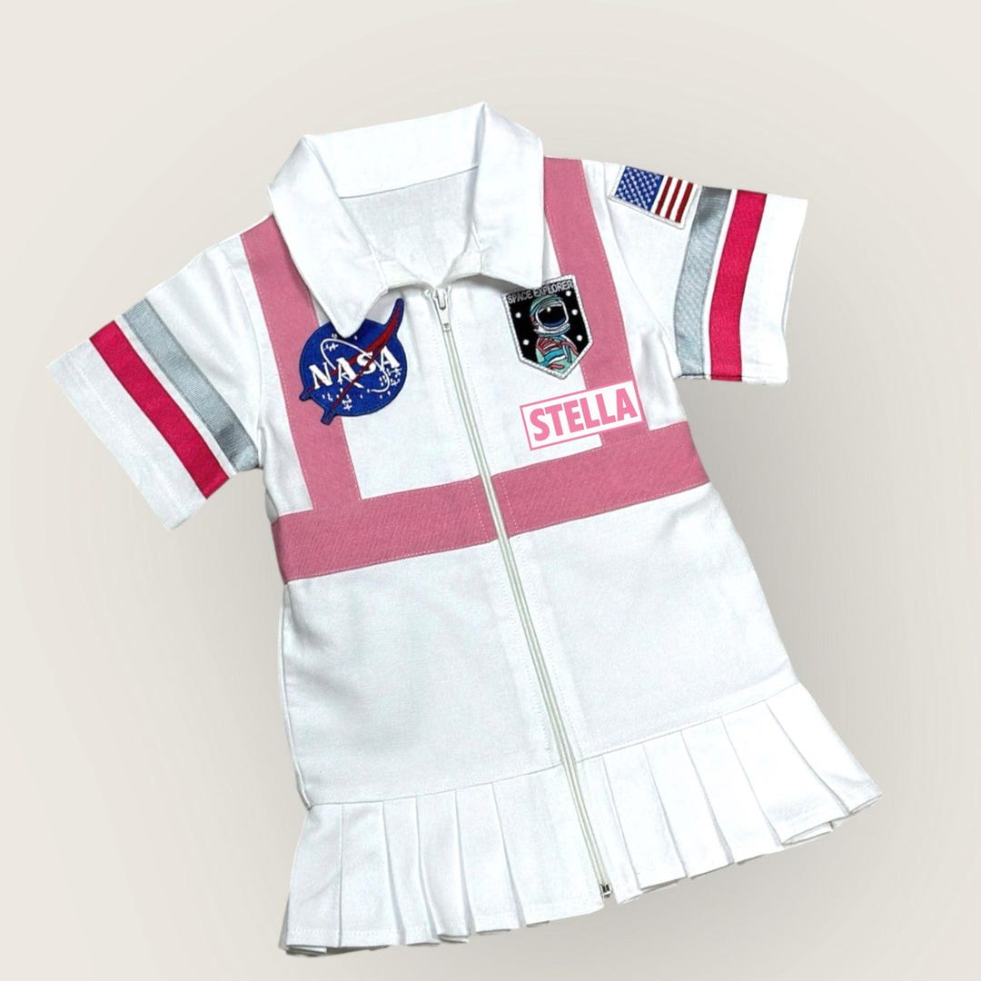 Personalized Space Dress for Girls - Astronaut Birthday Outfit - Space ...