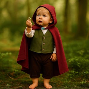 Handmade Medieval Costume for Boys - Toddler Ring Bearer Outfit - Renaissance Outfit - Halloween Kids Costume - 1st Birthday Gift