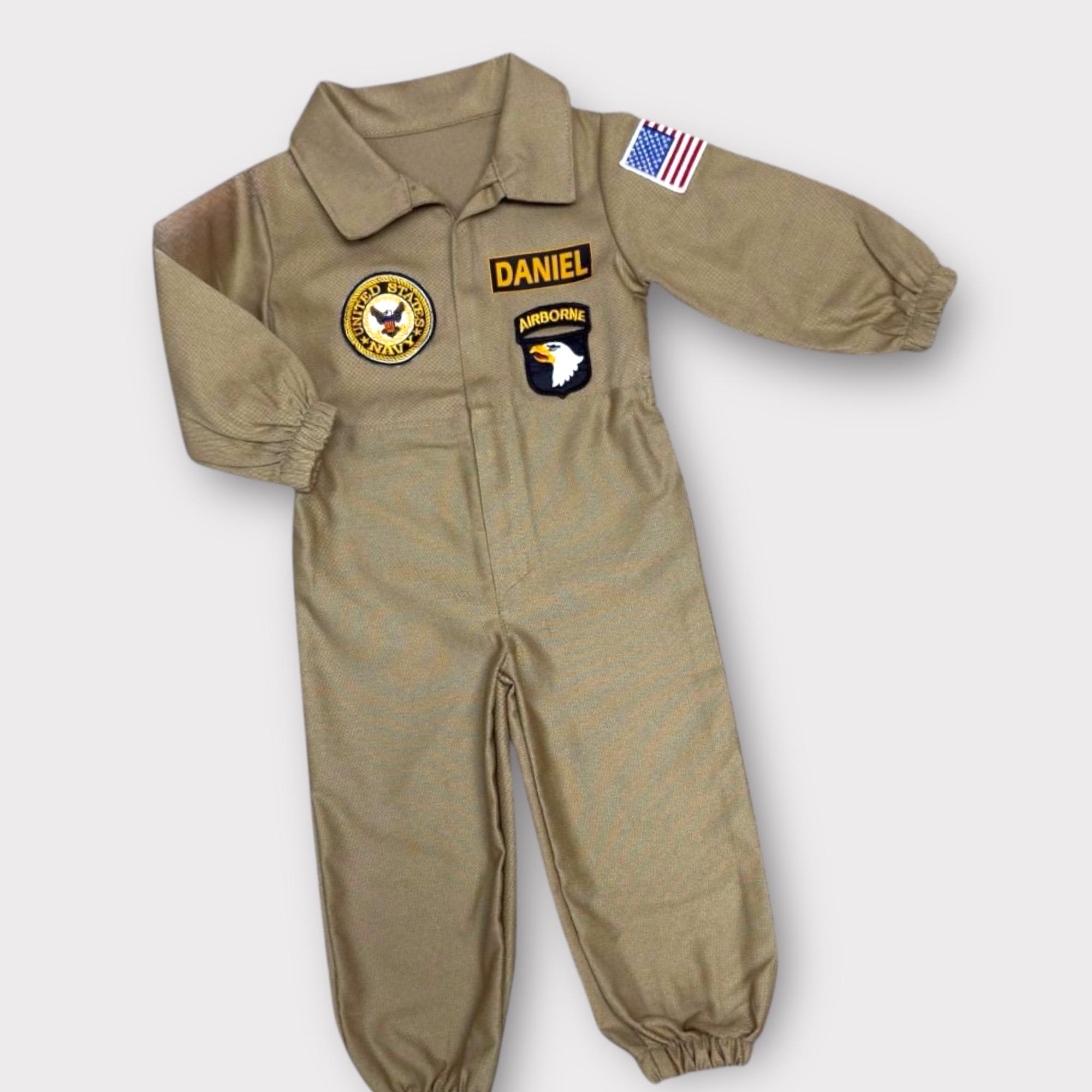 thumbnail image 2 of Air Force Pilot Child Costume 2 of 14
