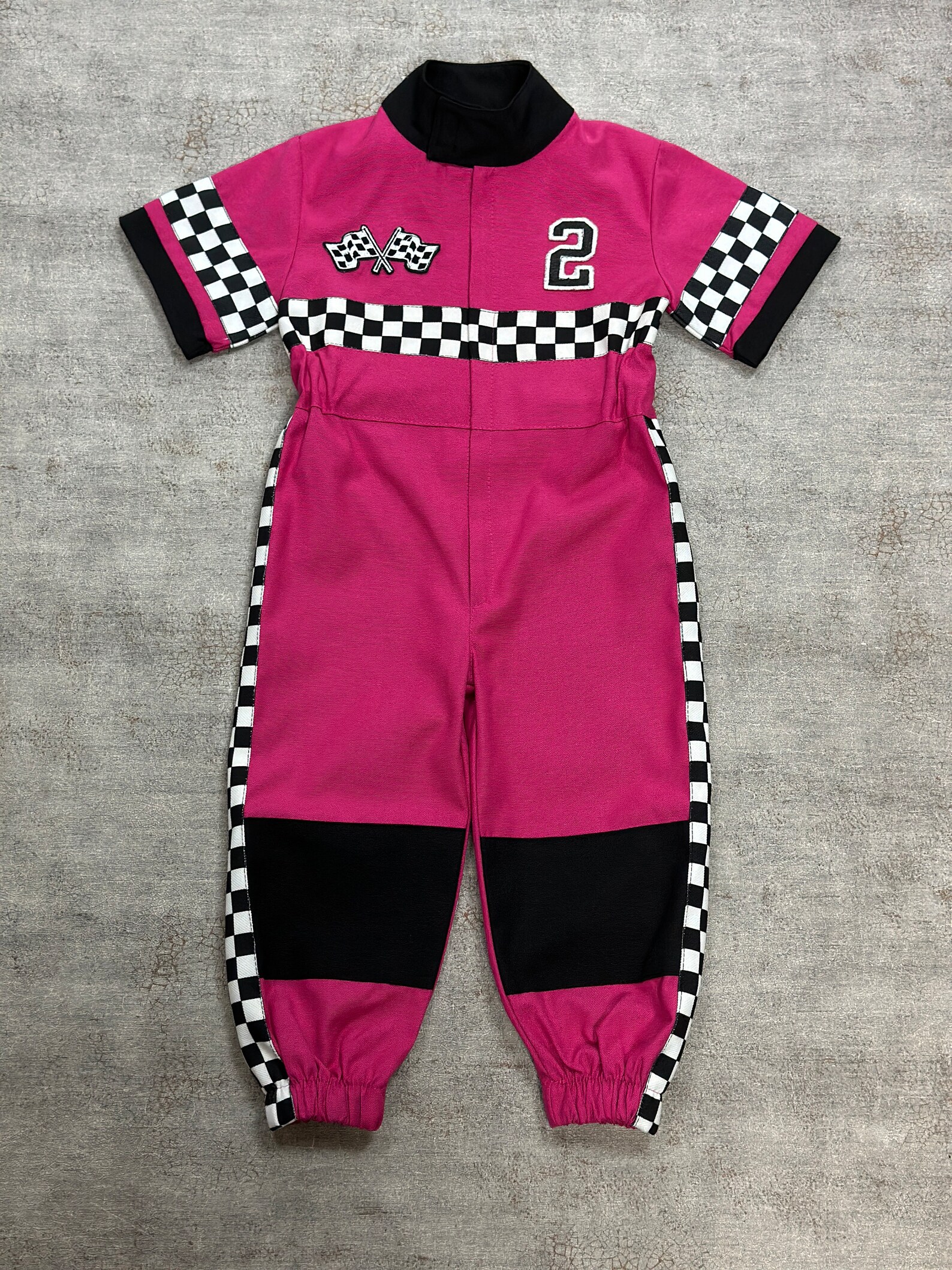 Dark Pink Short Sleeve Custom Personalized Unisex Racing Suit Etsy