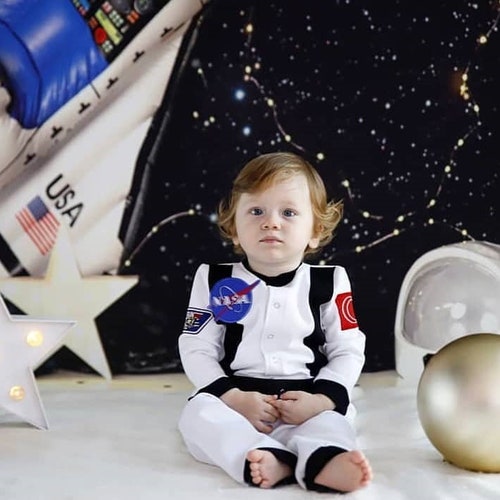 Custom Personalized Astronaut Costume for Astronaut Kids - halloween costume used for Photography Props or Birthday Gift