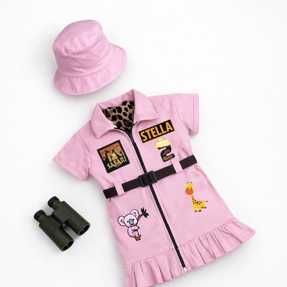 pink safari dress Lucy Tank Dress- Pink Safari Chic