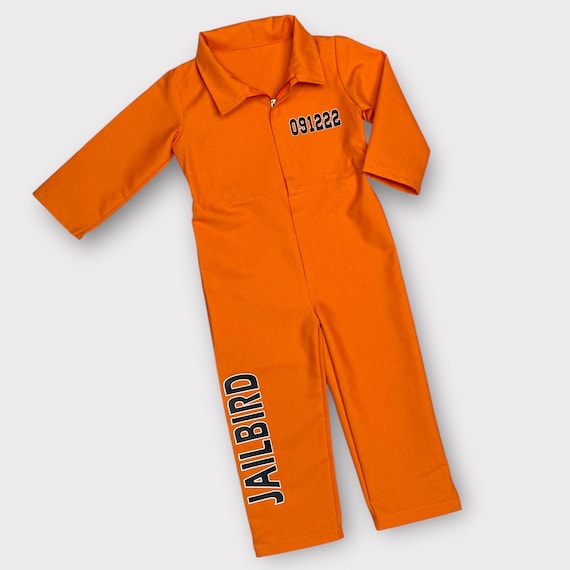 orange prisoner dress Adult Got Busted Orange Prisoner Costume