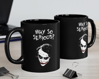 JOKER COFFEE MUG WHY SO SERIOUS HALLOWEEN CUP SPECIAL GIFT 