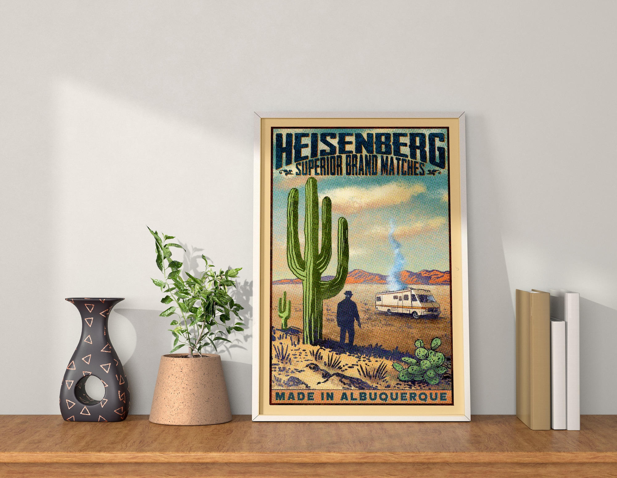 Breaking Bad Poster | TV Series Poster | Room Decor | Wall Decor | Poster Gift