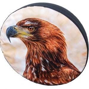 Eagle 15&quot; 16&quot; 17&quot; Made With Your Size Soft Spare Wheel Tire Cover