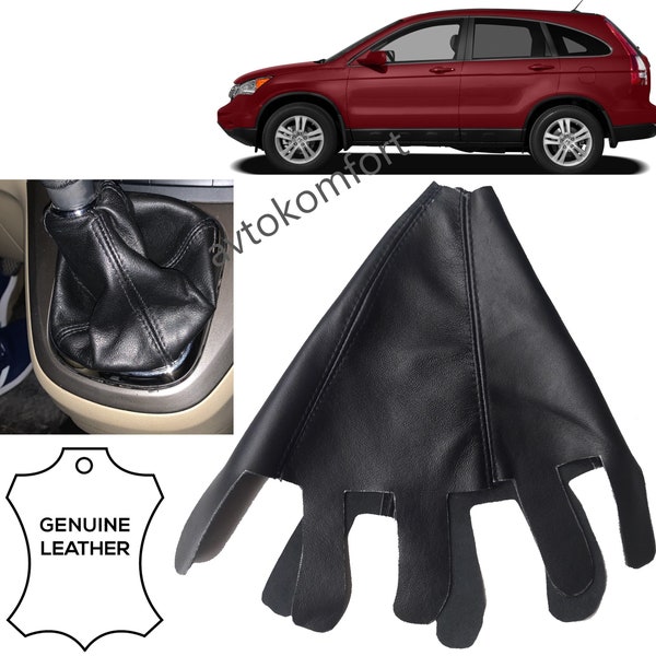 Pour Honda CRV Custom Made Gear Stick Vauxhall Authentique ou Faux Cuir Gaitor Gaiter Boot Cover Crafter