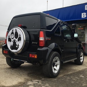Hunting Paw 15" 16" 17" Made With Your Size Soft Spare Wheel Tire Cover