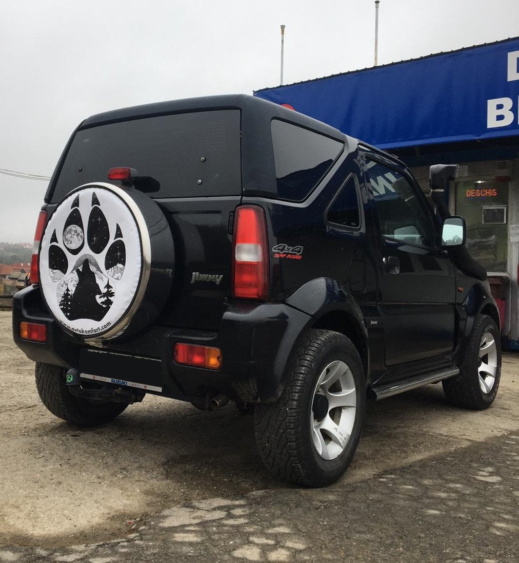 Discover Hunting Paw Made With Your Size Soft Spare Wheel Tire Cover