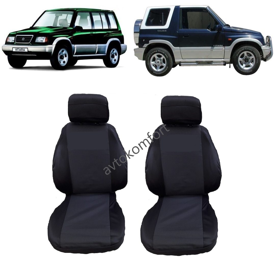 Housses De Siège Voiture Cuir Pour Suzuki Vitara FHEV 2022-2024 - Imperméables, Respirantes Et Confortables