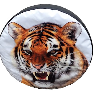 Tiger 15&quot; 16&quot; 17&quot; Made With Your Size Soft Spare Wheel Tire Cover