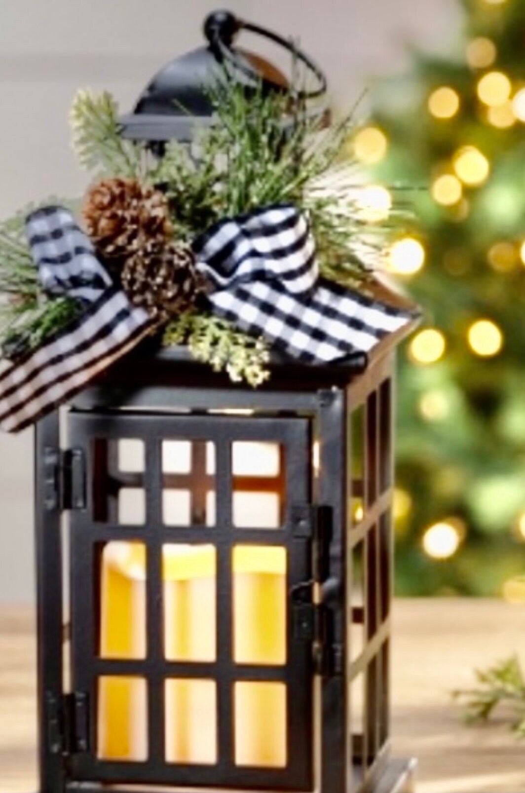 Beautiful Black Metal Lantern Width Holliday Decoration. - Etsy